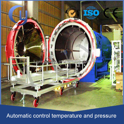 Diameter 4,5 m Lengte 60 m Autoclaaf voor houtimpregnatie