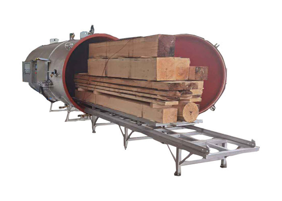 Elektriciteit Verwarmd Oven Hout Droogmateriaal Q345R Koolstofstaal 380v 3 Fasen 50Hz
