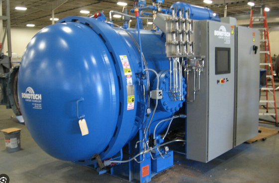 Q345R Composit Curing Autoclave met SS304 316 tank voor koolstofvezel