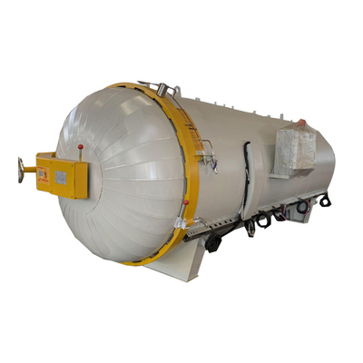 Automatische afvoerdruk in de tank Rubber Roller Canister Vulcanisatie autoclaaf met belangrijke motoronderdelen