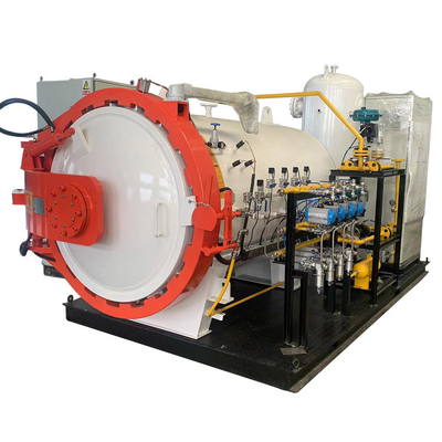 Hoogtemperatuurverharding Glasvezelmateriaal Karbonvezelplaat Fittings Mini Composite Autoclave