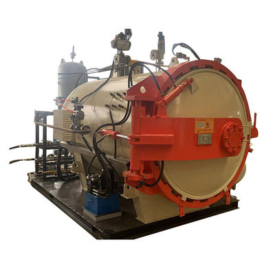 0.8MPa 600mm Diameter Touch Screen PLC Control Industrial Small Composite Autoclave Voor laboratorium