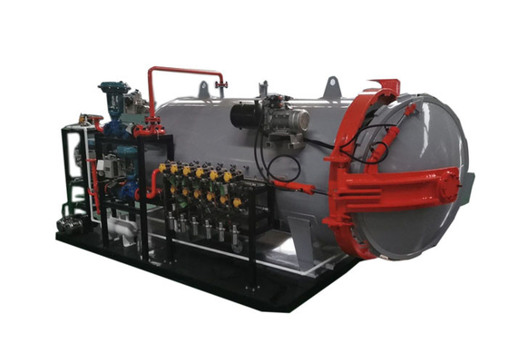 Industriële autoclaafmachine voor samengestelde producten Grote autoclaaf gevulcaniseerde rubberproducten Autoclaafmachine