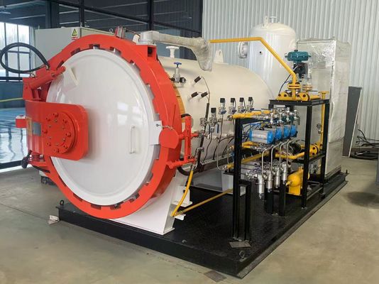 CE-ASME-certificaat Horizontaal hydraulisch open deur zeilbord Autoclaaf composiet surfboard motor kerncomponent