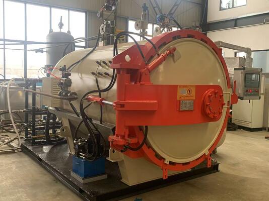 System Carbon Fiber Oven Industrial Composite Carbon Fiber Autoclave Hoogtemperatuur- en drukbestendig materiaal