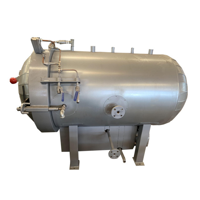 Automatische afvoerdruk in de tank Rubber Roller Canister Vulcanisatie autoclaaf met belangrijke motoronderdelen