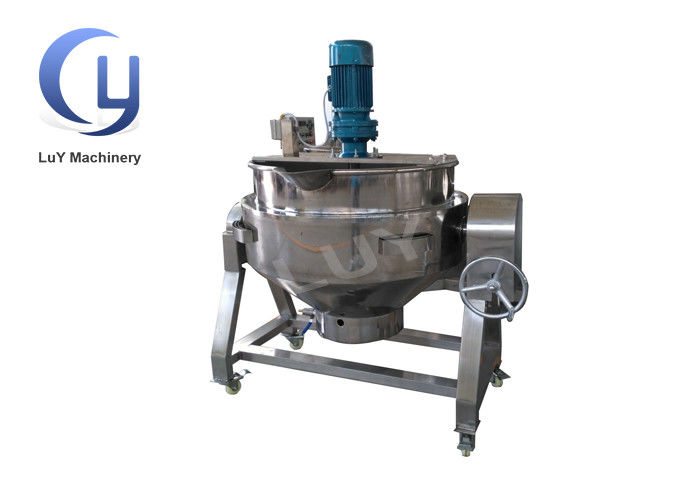 100L - 500L overhellende Stoomketel 0.8Mpa voor het Verwarmen door Stoom/Elektrisch/Gas