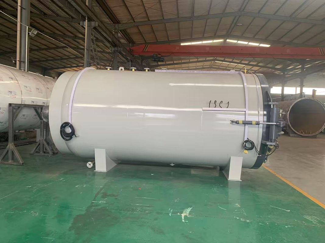 Carbonvezel materiaal stolling gieten warmtepers uitharding gieten van propeller cover composiet autoclaaf