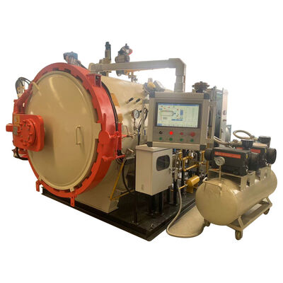 Eenvoudige bediening en onderhoud Hoogtemperatuurhardende autoclaven voor de productie van samengestelde sportartikelen