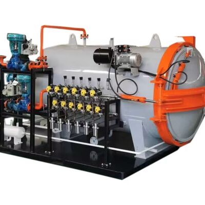 Groothandel Hoge Kwaliteit Horizontale Hydraulische Deuropening Structurele Veiligheid Betrouwbaarheid Koolstofstaal Drukvat Motor