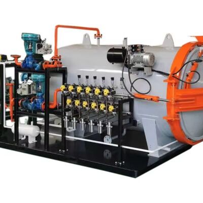 Vacuüm Prepreg CE Koolstofvezel Stoel Machine Hoge Druk Composiet Autoclaaf Motor Dubbelwandige Tank Hoge Temperatuur Grote Capaciteit