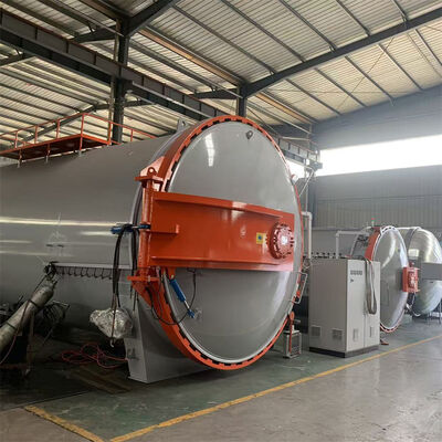 CE-gecertificeerde industriële autoclaaf voor gebruik in de lucht- en ruimtevaartindustrie Precise Temperature Pressure Control Vacuum Curing Composite