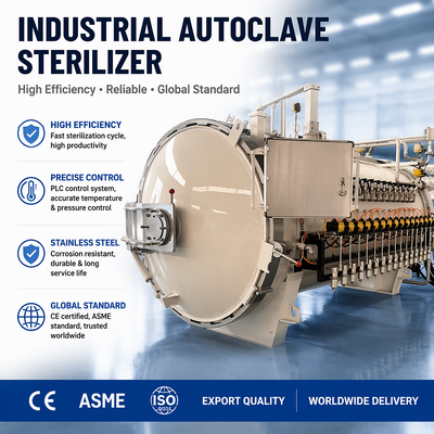Composiet Autoclaaf voor Koolstofvezel Uitharding Prepreg Autoclaaf voor Windenergie Composietmaterialen Laminaten Verwerking