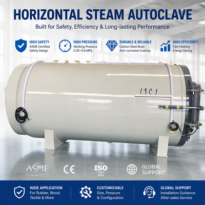 Industriële Autoclaaf voor Composieten Hoge Druk Composiet Autoclaaf voor Windenergie Composiet Laminaten Productie